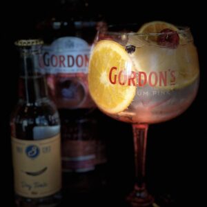 Gordon's Pink Gin + Three Cents Dry Tonic