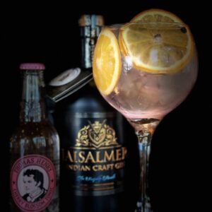 Jaisalmer Indian Craft Gin + Three Cents Pink Grapefruit Soda