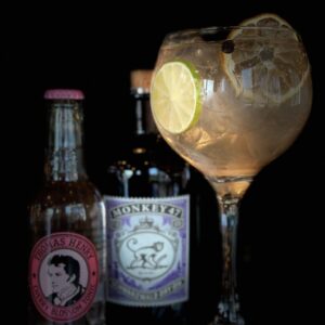 Monkey 47 Dry Gin + Thomas Henry Cherry Blossom Tonic