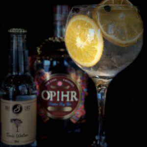 Opihr Far East Edition Gin + Three Cents Tonic