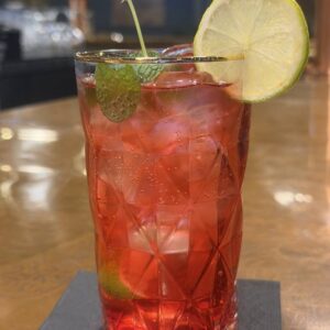 Pink Strawberry Mojito